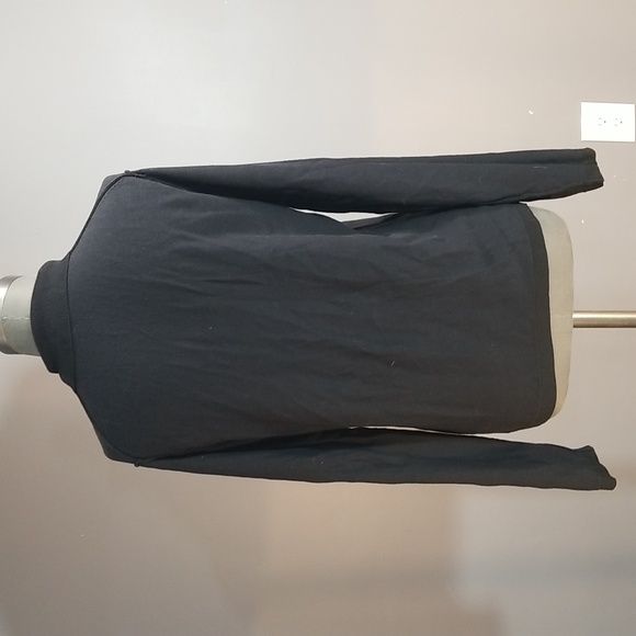 Mens 60% silk 40% cotton black sweater size small - Picture 8 of 11